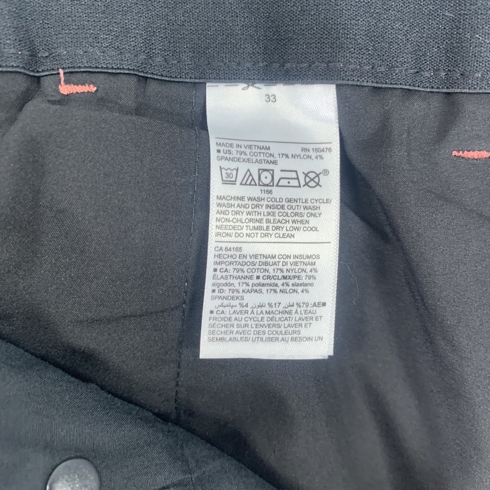 Old Navy Ultimate Tech Slim Shorts Mens 33 Rose Clay Built-In Flex Flat Front - Picture 9 of 14